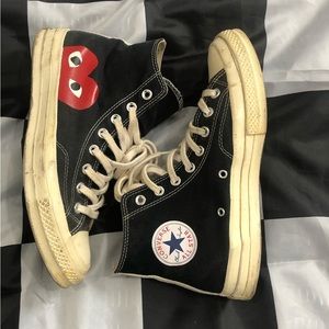 Converse CDG Play Hi Top sz 8